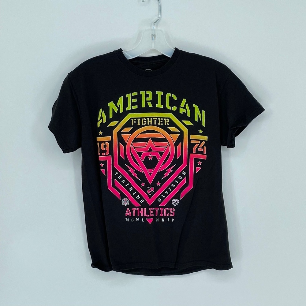 AMERICAN FIGHTER Boswell Neon Short Sleeve T-Shirt